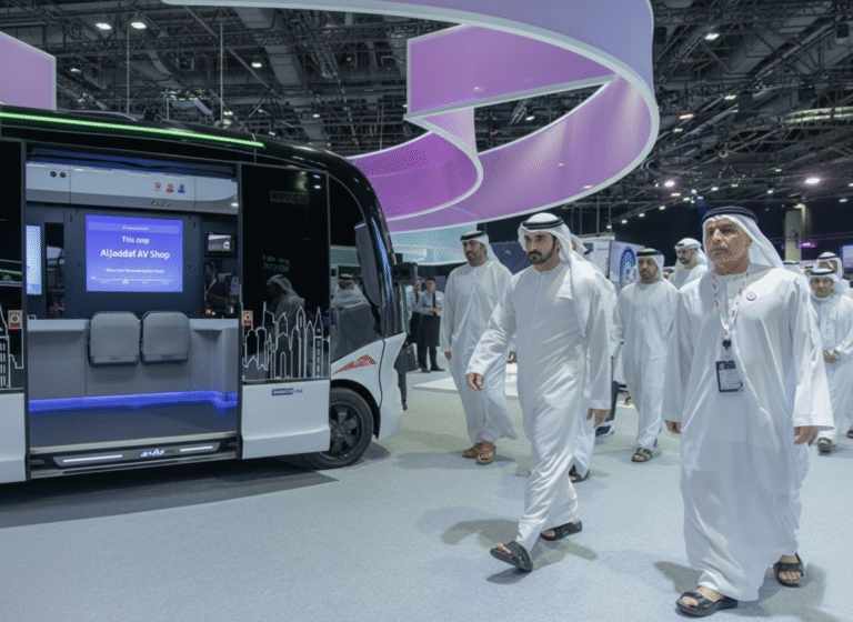 Dubai Self-Driving Transport: Sheikh Hamdan at World Congress