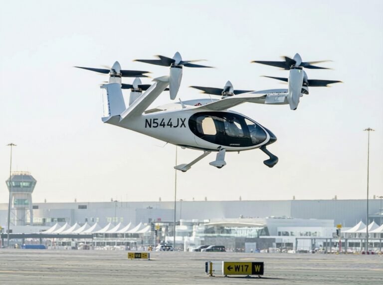 Dubai’s First Crewed Electric Aerial Taxi Flight