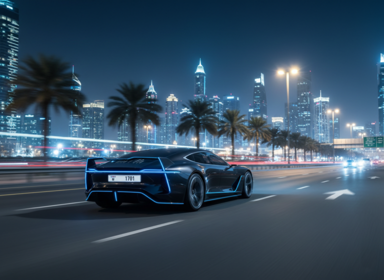 RTA Dubai Announces Premium Vehicle Numbers Auction