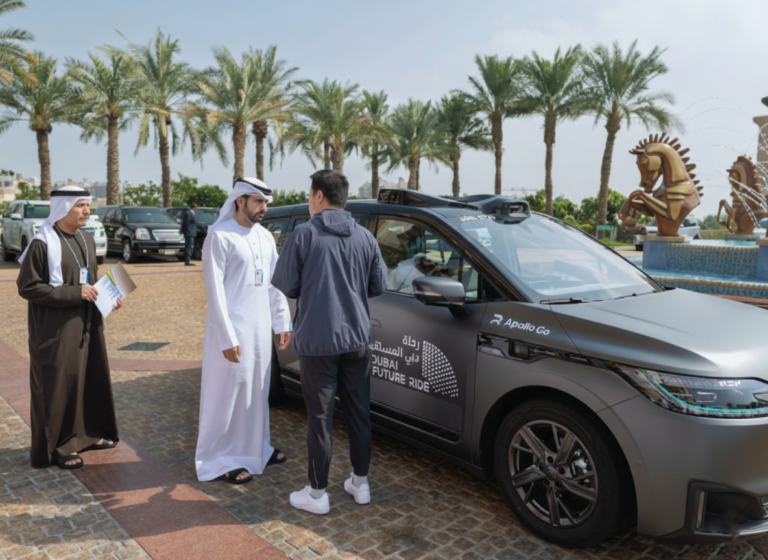 RTA Launches Driverless Taxi Service in Dubai